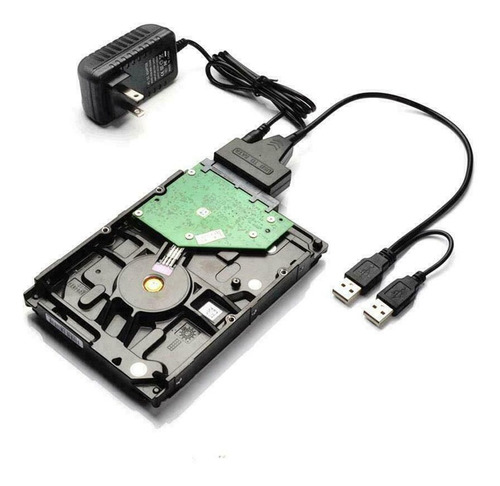 Cable Convertidor Adaptador Sata A Usb Disco Duro 2.5 Y 3.5