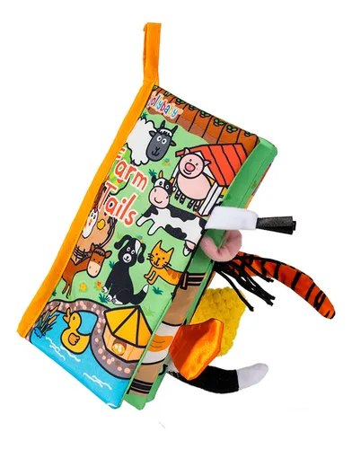 comprar Jollybaby Libros De Tela Para Beb, Libros Suaves Con Tacto Y