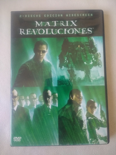  Matrix Revolutions Dvd Original 