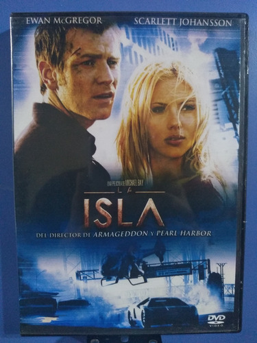 La Isla - Scarlett Johansson Ewan Mc Gregor Dvd Original 