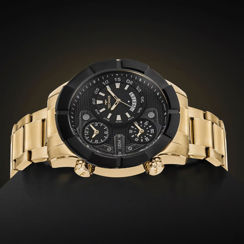 Relógio Technos Masculino Analógico Legacy Dourado Original