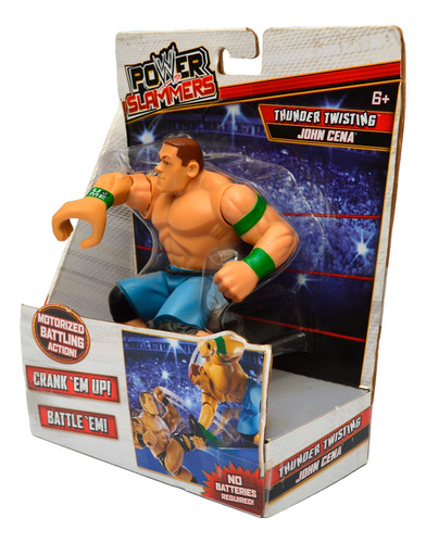 Muñeco John Cena Thunder Twist Power Slammers Wwe Wrestling