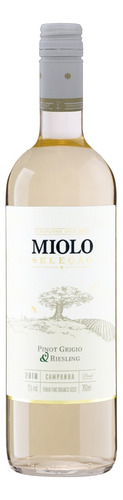 Miolo Seleção Pinot Grigio Riesling Campanha vinho brasileiro Branco Seco garrafa 750ml
