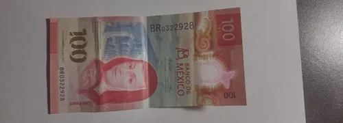comprar Billete 100 Pesos Sor Juana México, Numero De Serie  Bro 