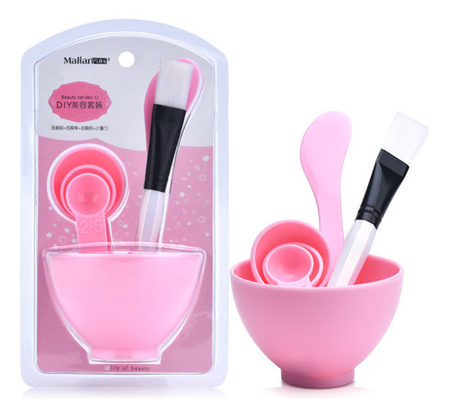 Espátula Facial Y Brochas De Maquillaje, 2 Juegosab