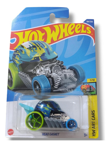 Head Gasket Hw Art Cars Mattel Hotwheels 1/64 