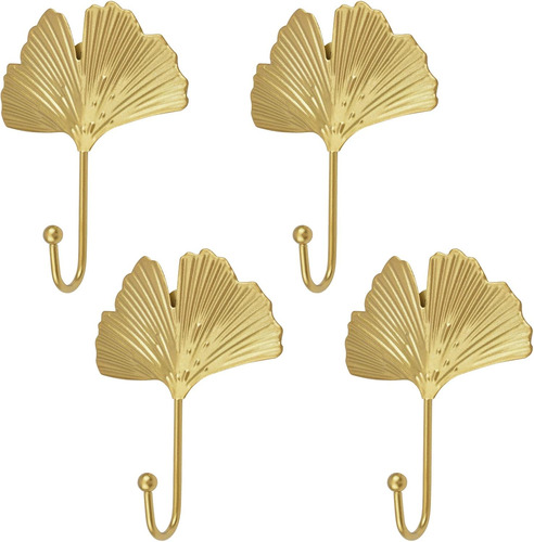 Ganchos De Hierro Decorativos Con Forma De Hojas Morobor, 4