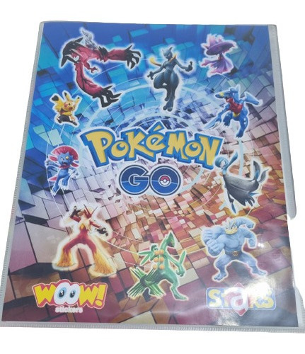 Álbum Pokemon Go Staks - Set Completo -  Editorial Woow