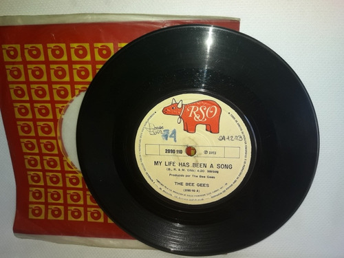 Compacto The Bee Gees My Life Nas Been A Song 1973 (Usado)
