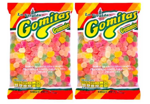 La Giralda Mini Gomitas Clásicas Azúcar 2 Kg