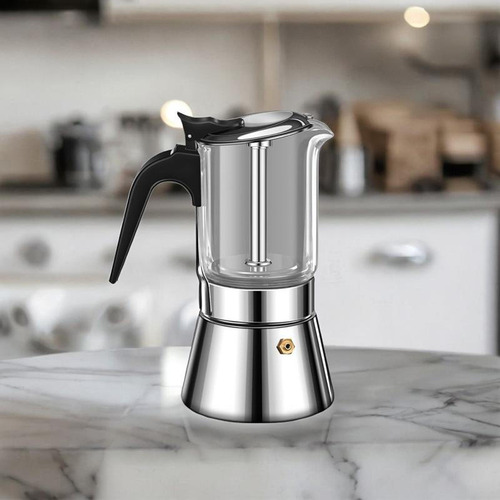 Cafetera Con Mango Ergonómico, Cafetera Doméstica Para