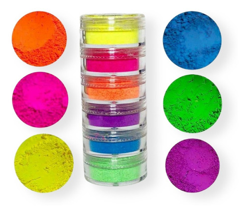 Pigmento Fluor En Polvo Para Resinas Epoxi 100cc