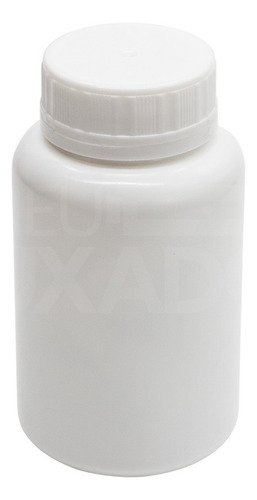 500 Frascos Plástico Pet 160 Ml Oval Branco Com Lacre Rosca