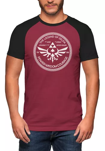 Camiseta masculina Preta algodao Legends Never Die Link Zelda Arte no  Shoptime