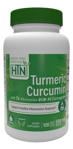 Curcumina Bcm-95  120caps ,health Trhu Nutrition,