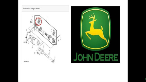 Cruzeta Original John Deere Numero De Parte M802832