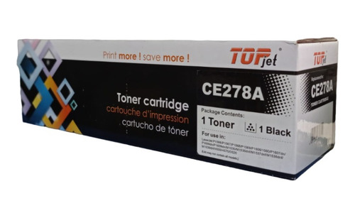 Toner Compatible 78a Ce278a - Alta Calidad Topjet