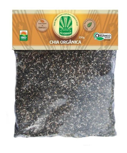 Chia Em Grãos Orgânica Alvorada 200g