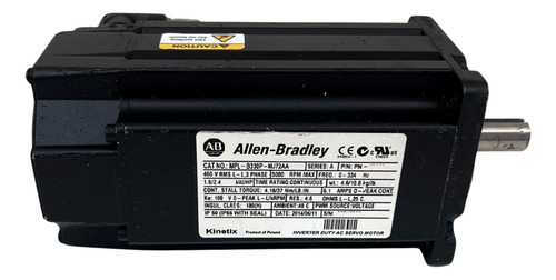 Mpl-b330p-mj72aa Allen Bradley Servo Motor Com Nf (Usado)