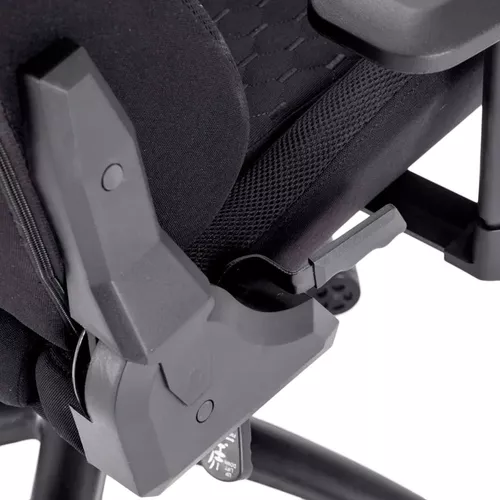Silla de escritorio Corsair T3 Rush gamer ergonómica gris y charcoal con  tapizado de tela