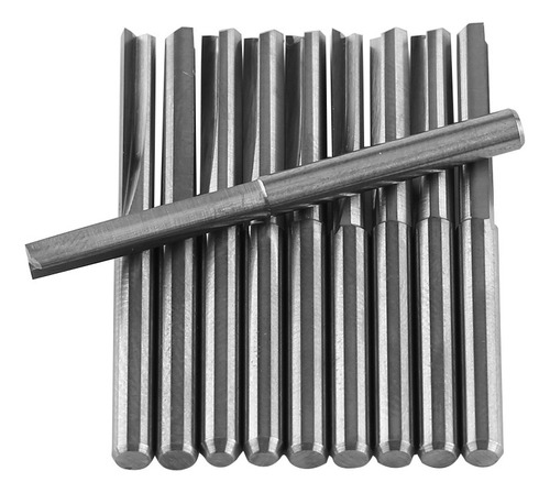 10pcs 3.175mm End Mill Cnc Fresa Ferramentas De Corte