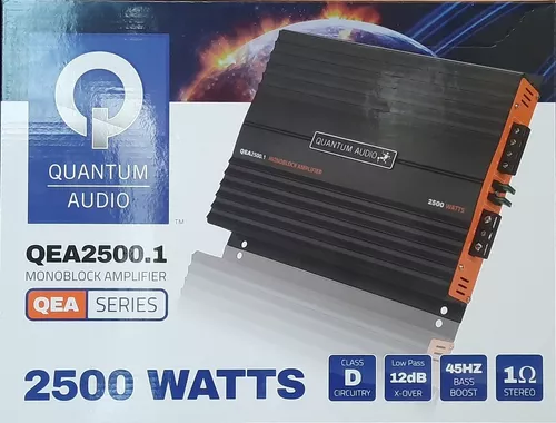 Sonido fuera de este mundo: Amplificador Quantum QEA2500.1D