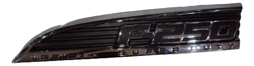 comprar Emblema Lateral F250 Super Duty Cromado Izquierdo Orig.