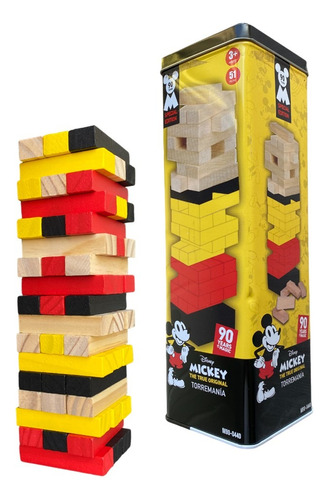 Torremanía Disney Mickey Mouse Jenga Edición 90 Años