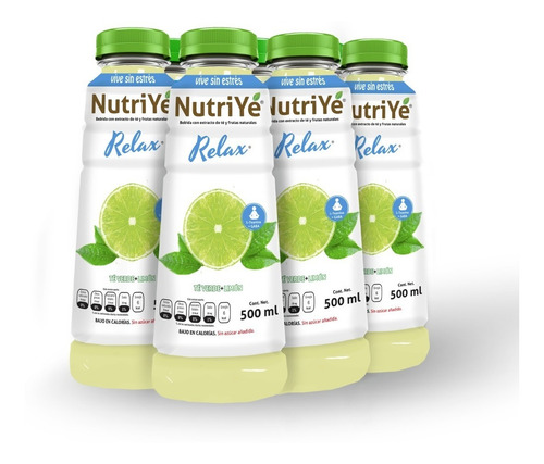 Imagen 1 de 1 de Bebida Relajante Té Verde Limón Pack 6 Piezas
