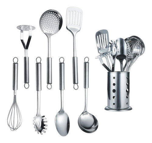 Juego De Utensilios De Cocina Berglander De 8 Piezas, Juego 