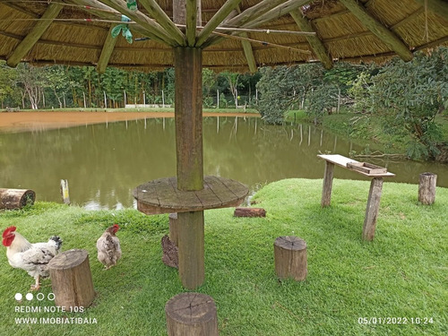 Imagem 17 de 25 de Sitio Em Bragança Paulista - Topografia Totalmente Plano Com Lago E Acesso Em Asfalto