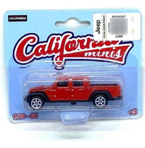 Miniatura De Carro Jeep Gladiator California Minis Welly