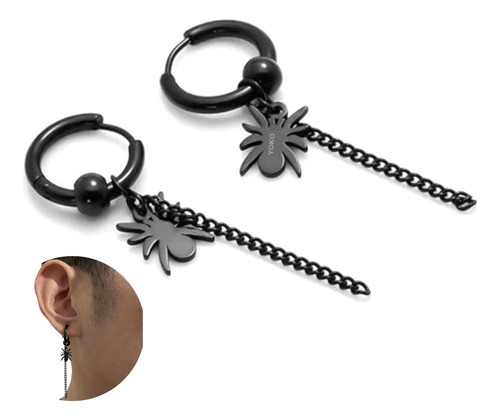 Aretes Hombre Pendiente Piercing Colgante Mujer Candonga