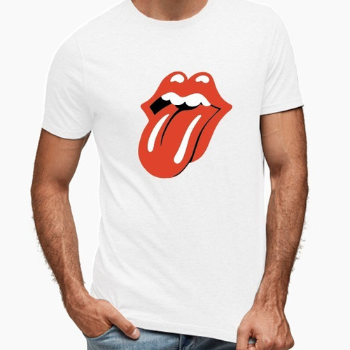 Remera Rock Rolling Stones Lengua Algodón Calidad