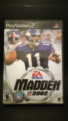 Priviet Madden Nfl 2002 Ea Sports Playstation 2 Ps2