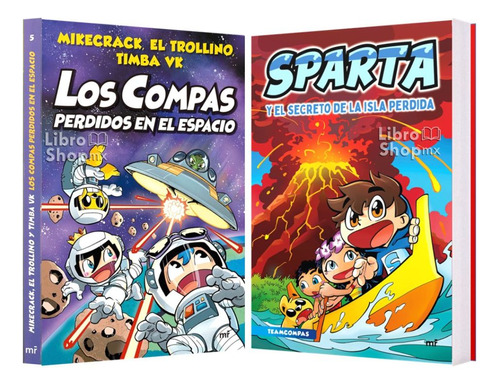 Los Compas 5 Perdidos Espacio + Sparta Secreto Isla Perdida