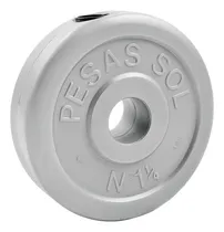 Comprar Discos Pesas Recubiertos 1,25 Kg Calidad Pesas Sol