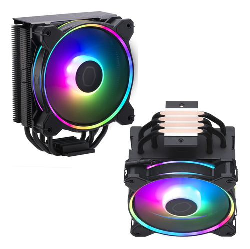 Fan Cooler Disipador Cooler Master Hyper 212 Halo Black