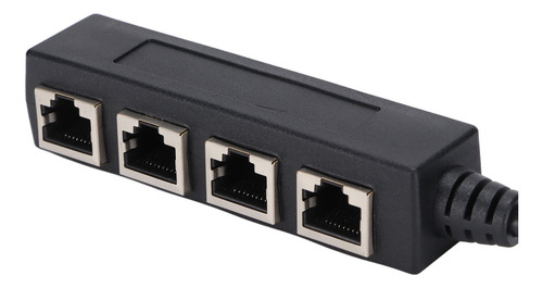 Adaptador De Cable De 1 A 4 Puertos Rj45 Splitter Smooth Tra