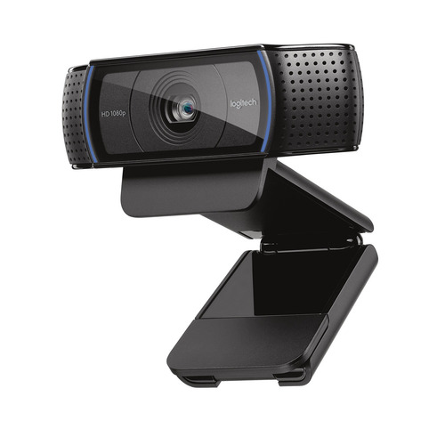 Imagen 2 de 4 de Cámara web Logitech C920 Full HD 30FPS color negro
