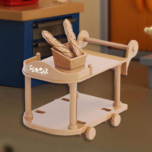 Estante De Almacenamiento En Miniatura Para Casa De