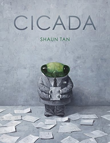 Cicada, De Shaun Tan. Editorial Arthur A. Levine Books, Tapa Dura En Inglés, 2019