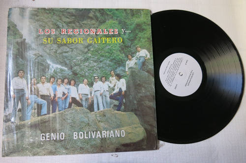 Vinyl Vinilo Lp Acetato Los Regionales Y Sabor Gaitero Genio