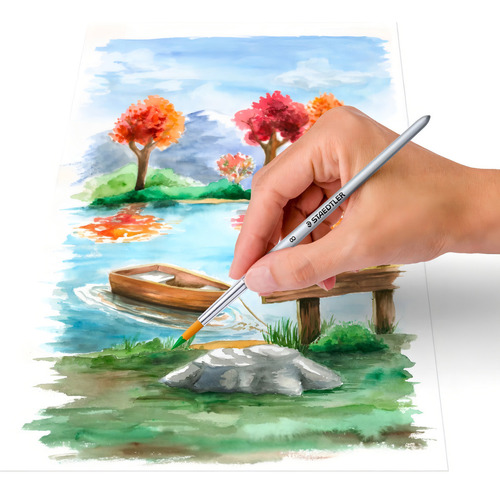 Estuche para acuarela Staedtler de 24 núcleos, 12 ml