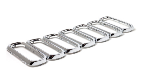 Imagen 3 de 7 de Aros Cromados Parrilla Jeep Renegade 16/20