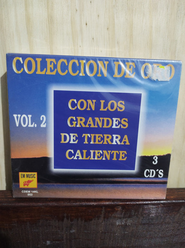 Los Grandes De Tierra Caliente Colección De Oro 3cds Cd #097