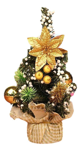2 Rvore De Natal Em Miniatura Mini Árvore De Natal Ouro