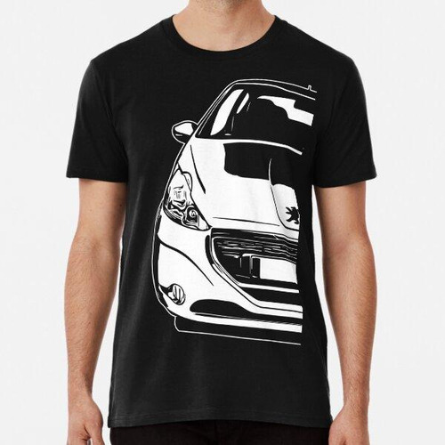 Remera Art Of A French Car 2015 208 Gti Algodon Premium