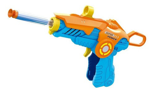 Pistola Lanzadora Acción Extrema Con Dardos Y Lentes 20 Cm