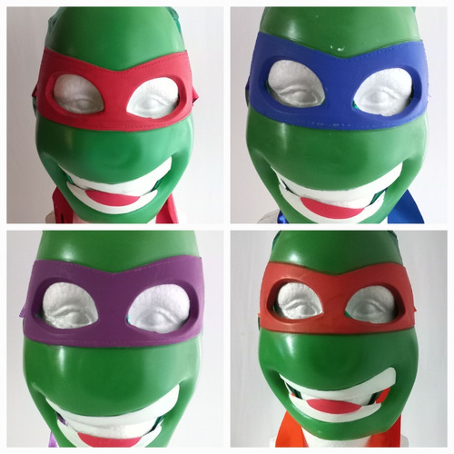 Tortugas Ninjas Mascara Infantil De Tus Personajes Favoritos